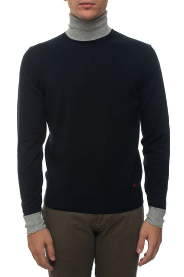 Pullover collo alto Gorran Blu Peuterey Uomo