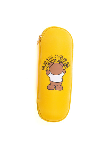 Umbrella SUPERMINIA Yellow Moschino Woman