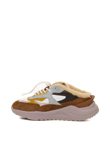 Sabot Fuga sabot Beige-marrone D.A.T.E. Donna