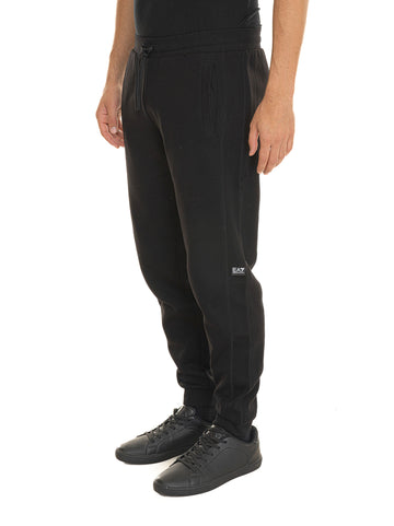 Fleece trousers Black EA7 Man