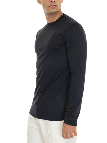 T-shirt Blu Emporio Armani Uomo