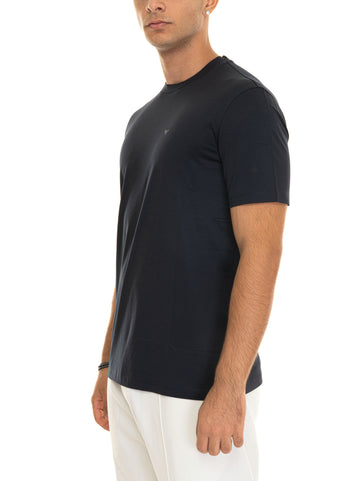 T-shirt Blu Emporio Armani Uomo
