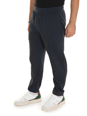 Pantalone in felpa Blu Emporio Armani Uomo