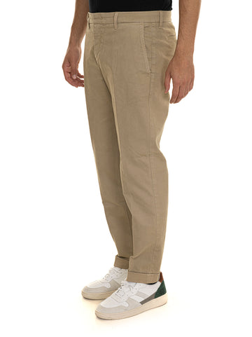 Chino model trousers Beige Fay Man