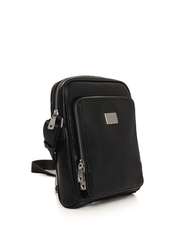 Guess Men's Black Milan Bag