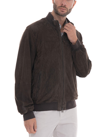Giubbotti Marrone Canali Uomo