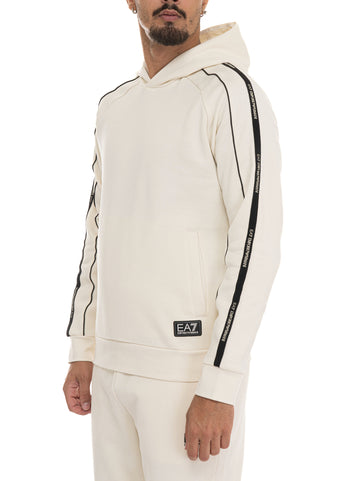 EA7 Men's Cream Sweatshirt