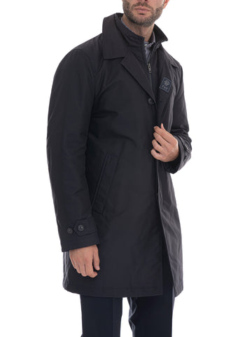 Giaccone in nylon Morning Blu Fay Uomo