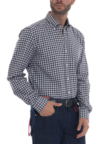 Camicia casual Blu Fay Uomo