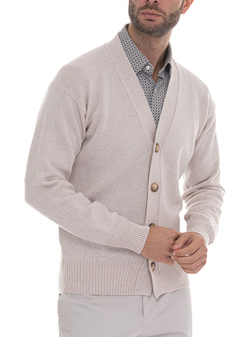 Cardigan Panna Gran Sasso Uomo