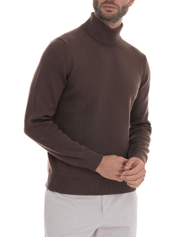Gran Sasso Men's Brown Sweaters