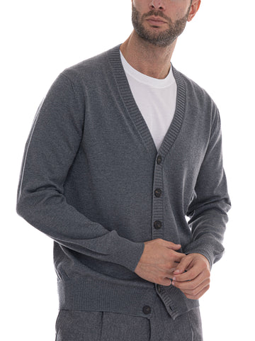 Cardigan Grigio medio Gran Sasso Uomo