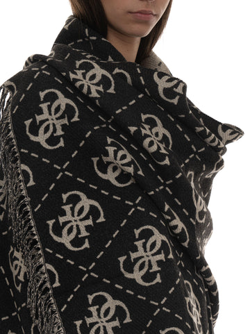 Sciarpe Nero Guess Donna