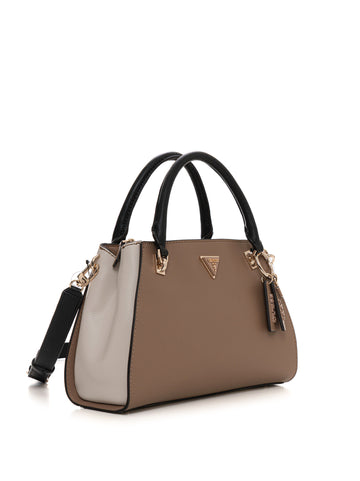 Handbag: Noelle 2 Luxury Brown Guess Women