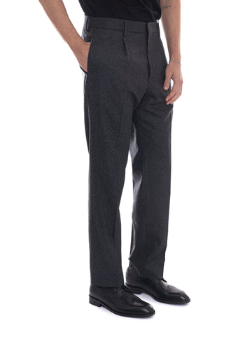 Pantalone modello chino  New chino Grigio antracite Hindustrie Uomo