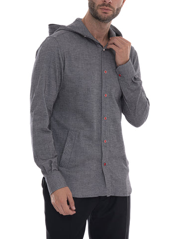 Felpa Grigio Kiton Uomo
