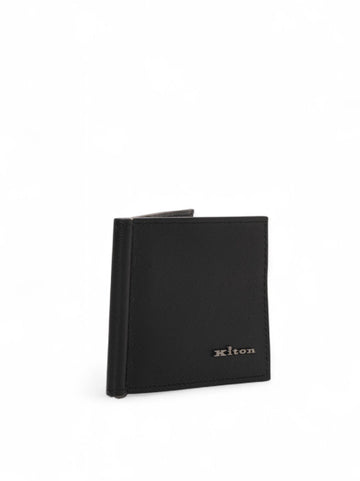 Kiton Men's Black Money Clip