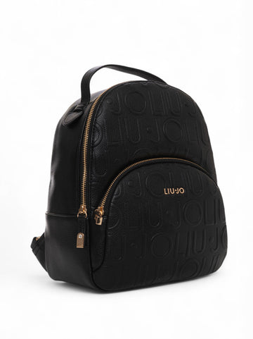 Black Backpack Liu Jo Woman