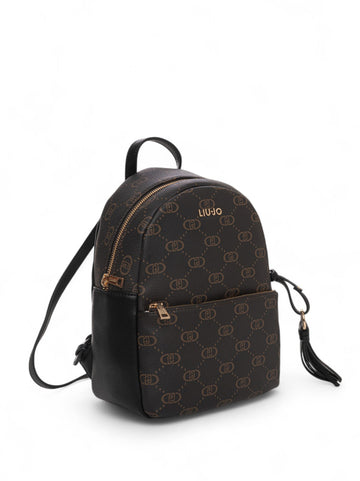 Black Backpack Liu Jo Woman