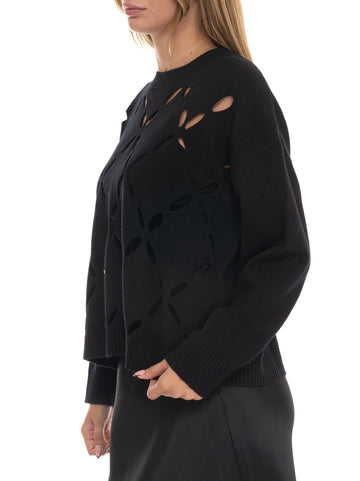 Black Sweater Liu Jo Woman