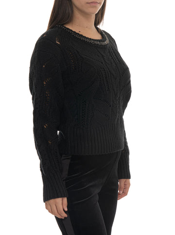 Maglie Nero Liu Jo Donna