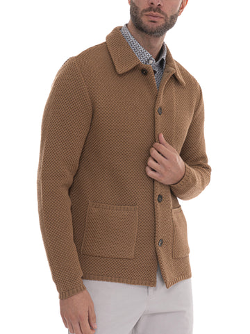 Paoloni Men's Camel Jacket