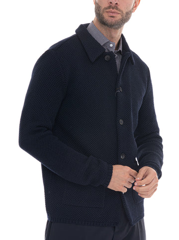 Giacca Blu Paoloni Uomo