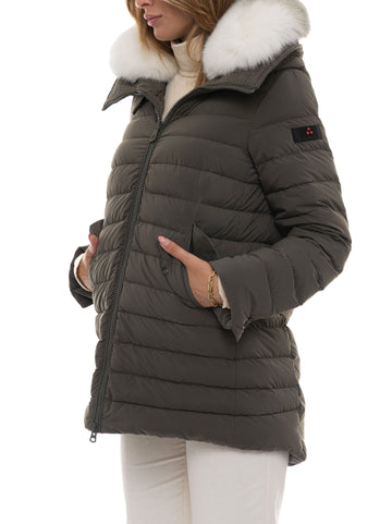 Peuterey Women's Itokamlfur Quilted Jacket Green