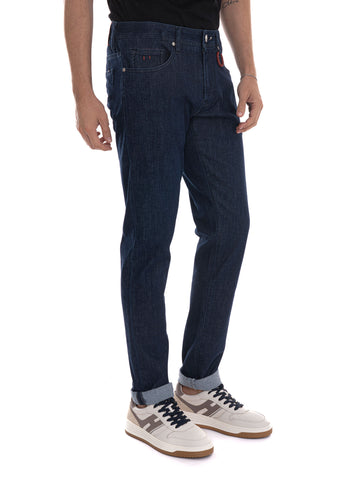 Jeans Denim scuro Tramarossa Uomo