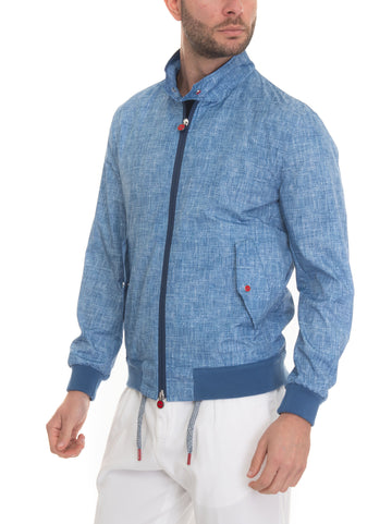 Short jacket Denim Kiton Man
