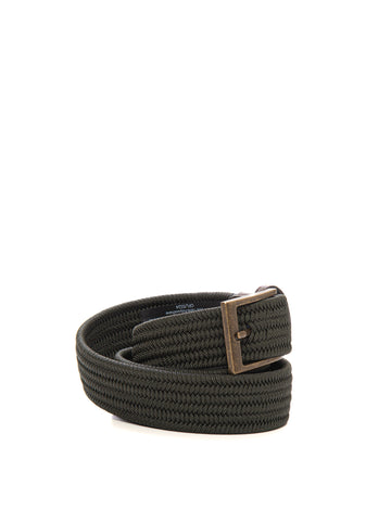 Cintura in corda Verde Barbour Uomo