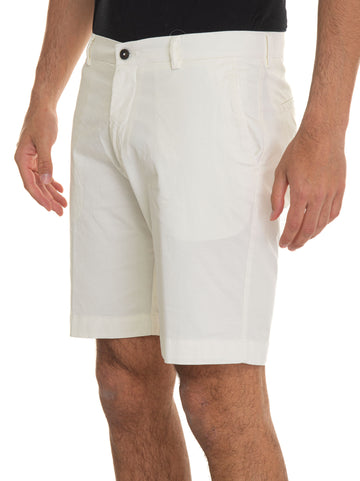 Bermuda in cotone BERMUDA Bianco Berwich Uomo