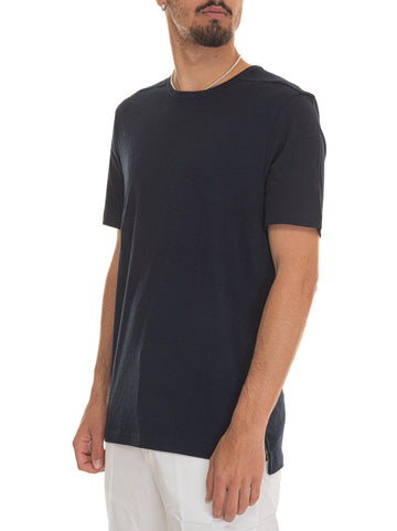 Half-sleeve crew-neck t-shirt P-TIBURT440 Blue BOSS Man