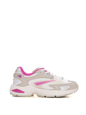 Sneakers SN23 NET  Bianco-fucsia D.A.T.E. Donna