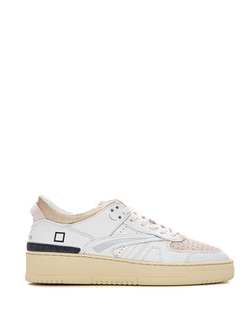 Sneakers Torneo  Bianco-beige D.A.T.E. Donna