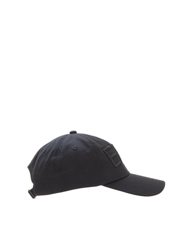 Cap with visor Black EA7 Man