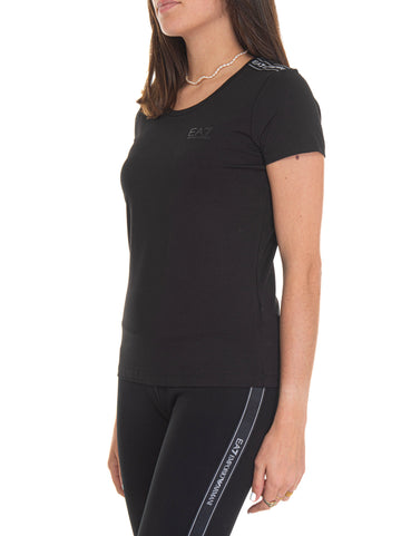 T-shirt Nero EA7 Donna