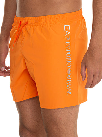 Orange sea boxer EA7 Man