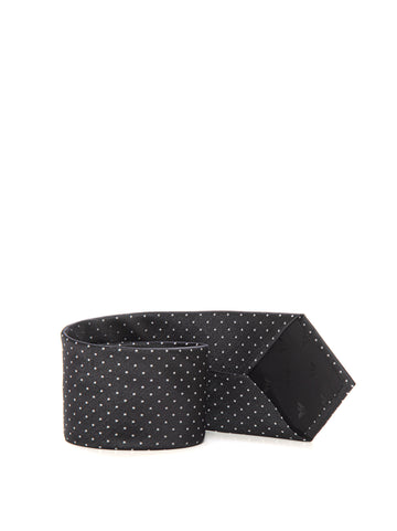 Cravatta Nero Emporio Armani Uomo