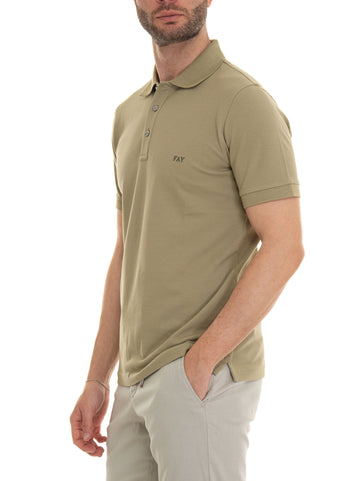 Polo manica corta Verde Fay Uomo