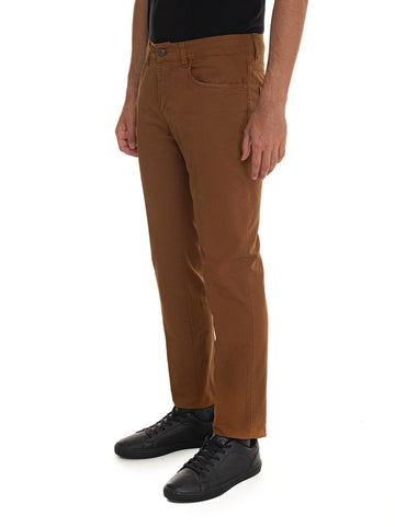 Pantalone 5 tasche Marrone Fay Uomo