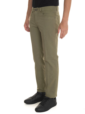 Pantalone 5 tasche Verde Fay Uomo