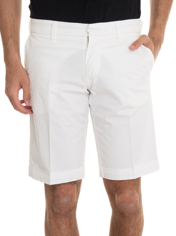 Bermuda in cotone Bianco Fay Uomo