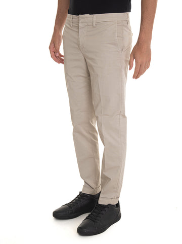 Pantalone modello chino Beige Fay Uomo