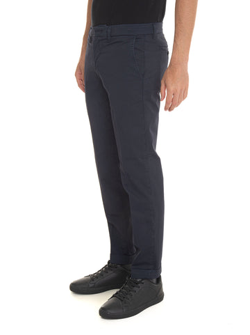 Pantalone modello chino Blu Fay Uomo