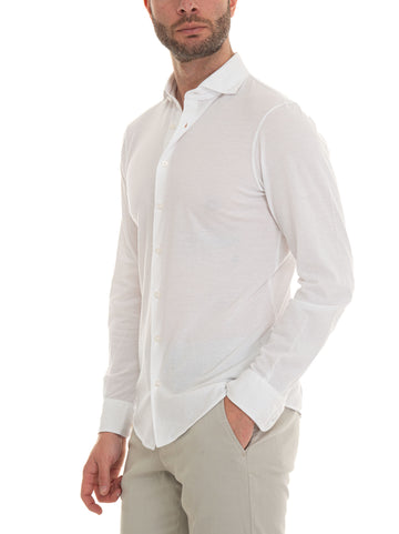 White Gran Sasso Men's polo shirt