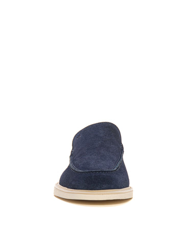 Suede moccasin Blue Hogan Man