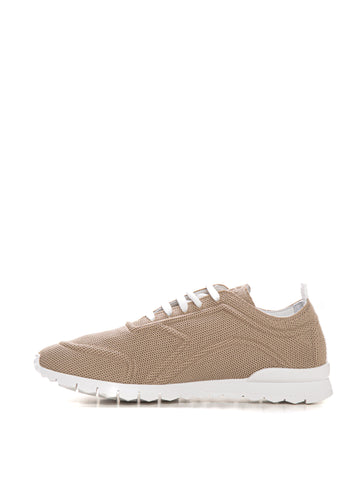 Sneakers in tela Beige Kiton Uomo