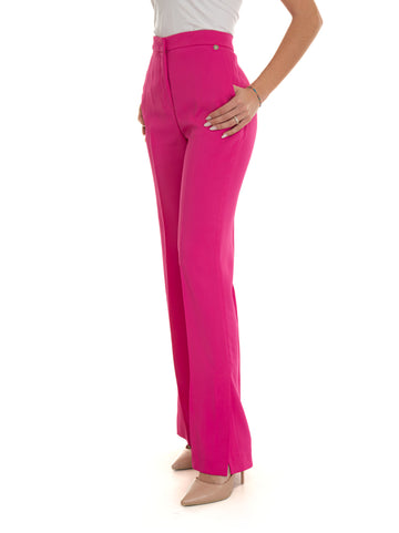 Classic Fuchsia trousers Liu Jo Woman