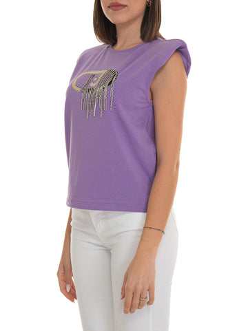 T-shirt Glicine Liu Jo Donna